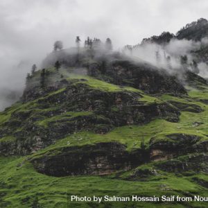 Green Mountain With Clouds by Salman Hossain Saif from NounProject.com